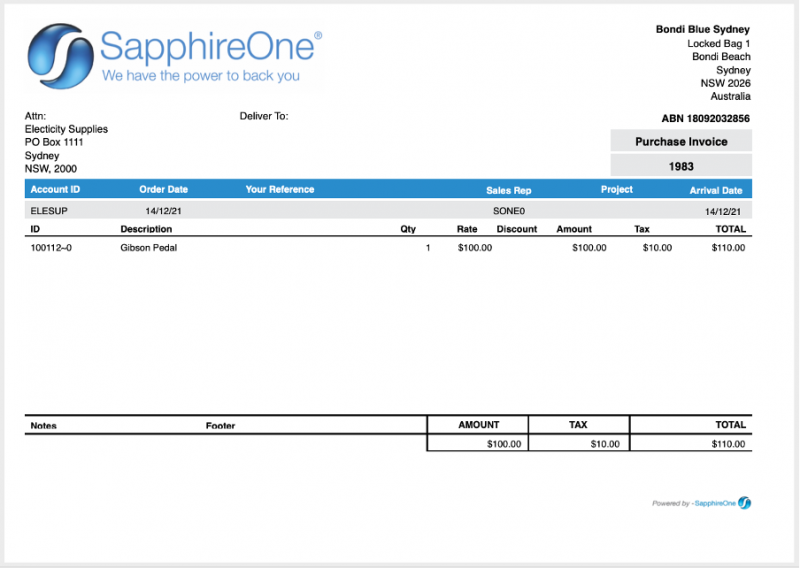 Receiving Back Ordered Inventory | SapphireOne Knowledge Base